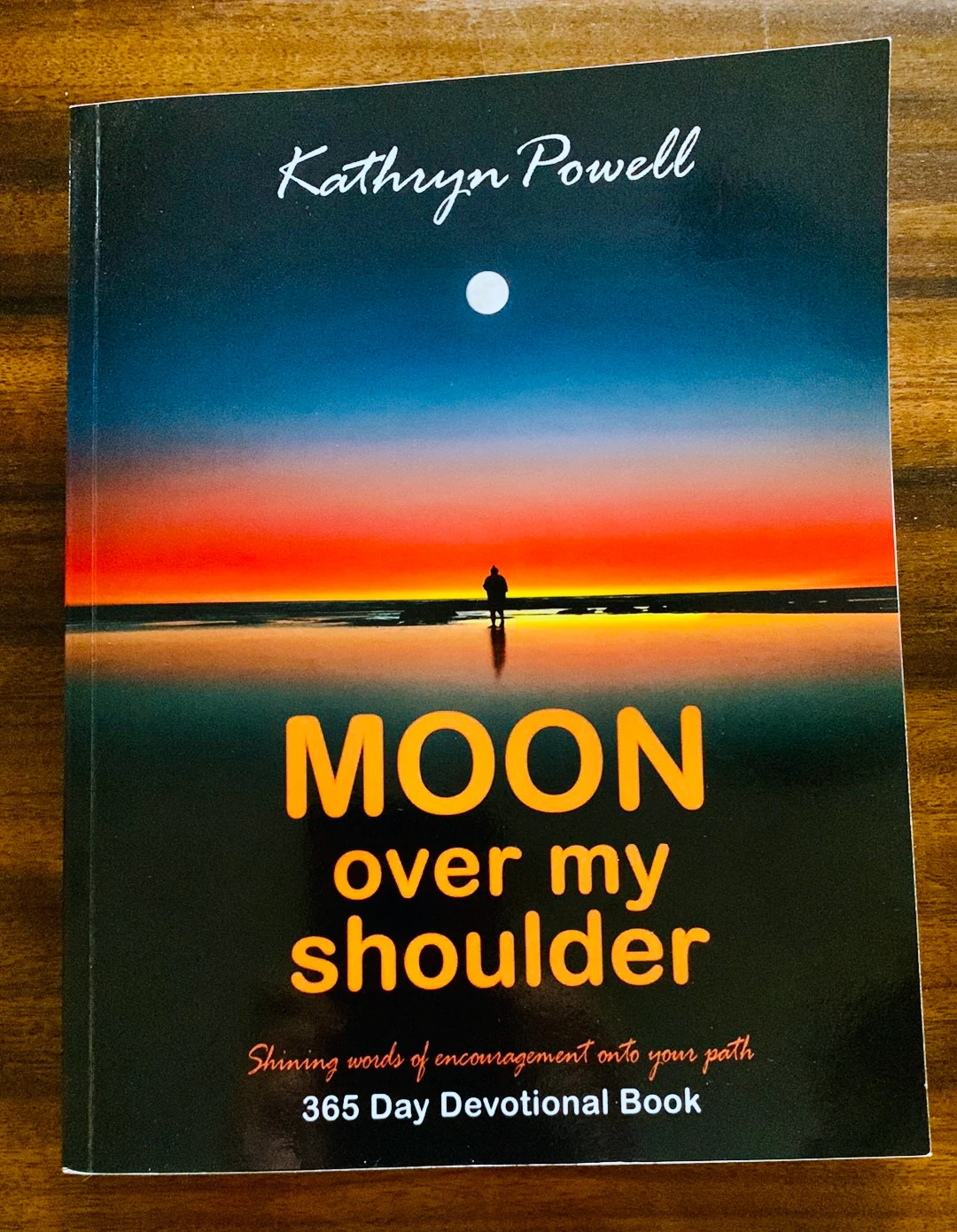 AFH - Angels Fly Here - Moon Over My Shoulder - Book depicted in physical print