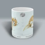 Extraordinary Kitten Coffee Cup Beautiful and Uplifting! Front View Spiritual Sips Mug