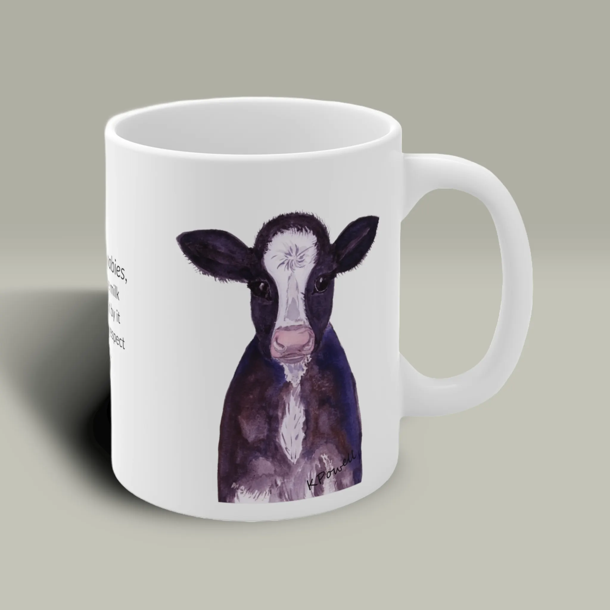 Outstanding Baby Calf Mug: The perfect Gift for Ranchers!