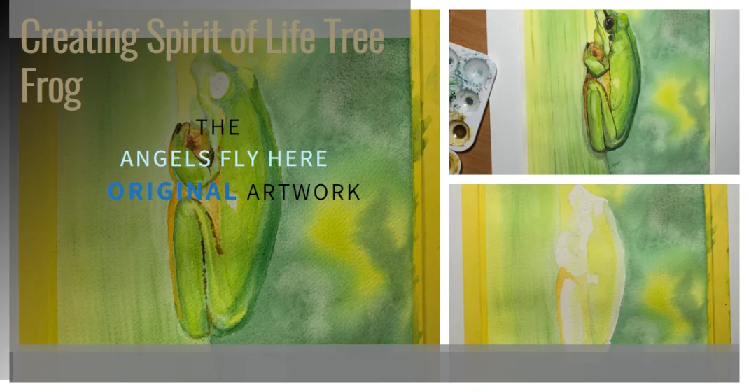 Creating The Spirit of Life tree Frog