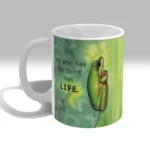 Spirit of life tree frog mug staging
