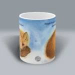 Faithful Winter Fox New Uplifting Scripture Art Mug Spiritual Sips Coffee Cup Front Side