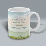 Powerful Coastal Beauty An Extraordinary Mug of Love and Victory Spiritual Sips Coffee Mug Right Side