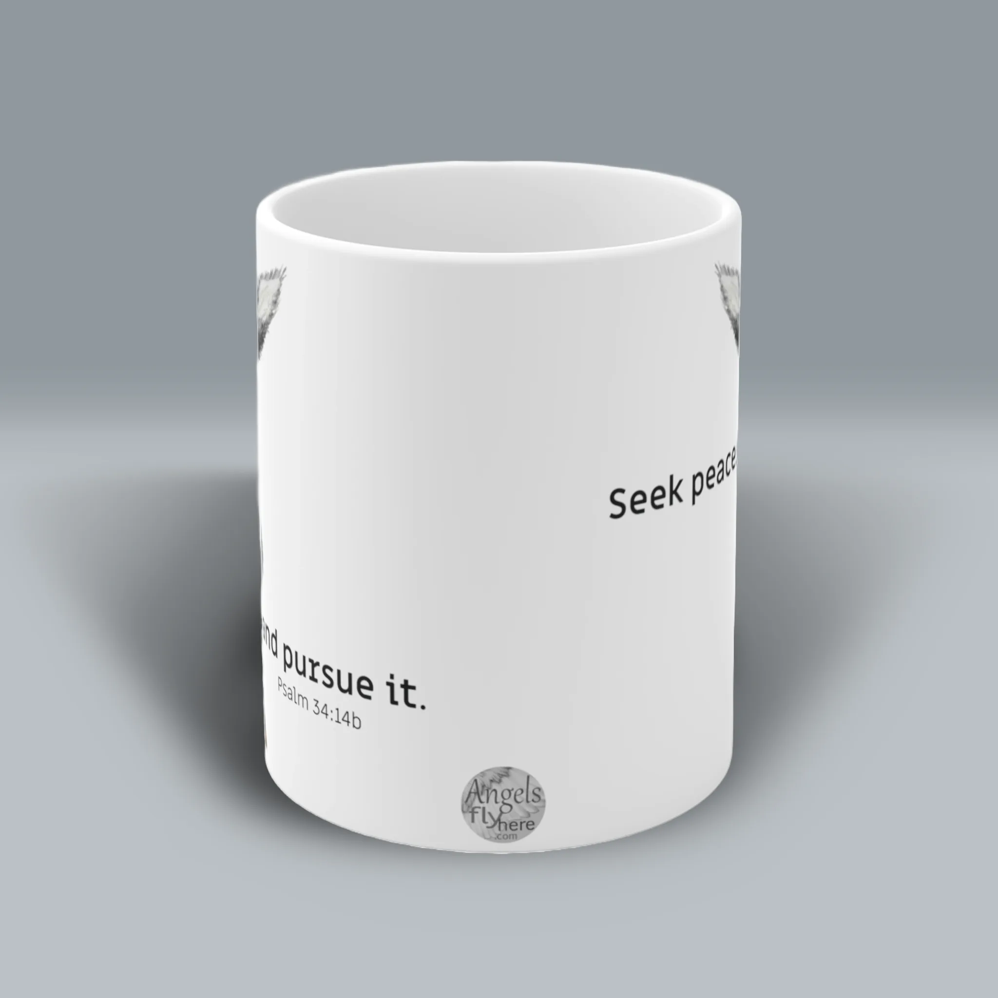 The Best Adorable Goat Mug First Sensational Morning Coffee Spiritual Sips Coffee Mug Front Side