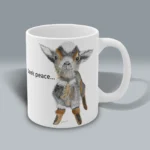 The Best Adorable Goat Mug First Sensational Morning Coffee Spiritual Sips Coffee Mug Right Side
