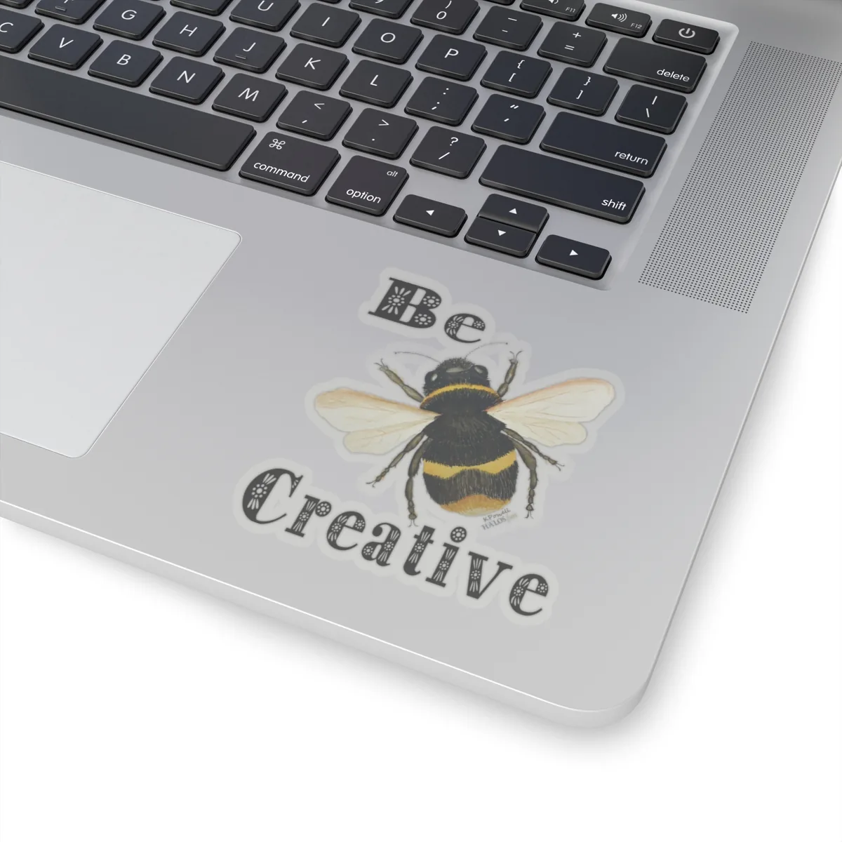 3x3 Transparent Bee Creative Sticker New Fantastic Wings of Imagination