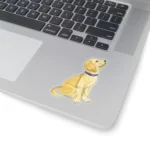 3x3 Transparent Halos Puppy Sticker Irresistibly Cute - Complete Love