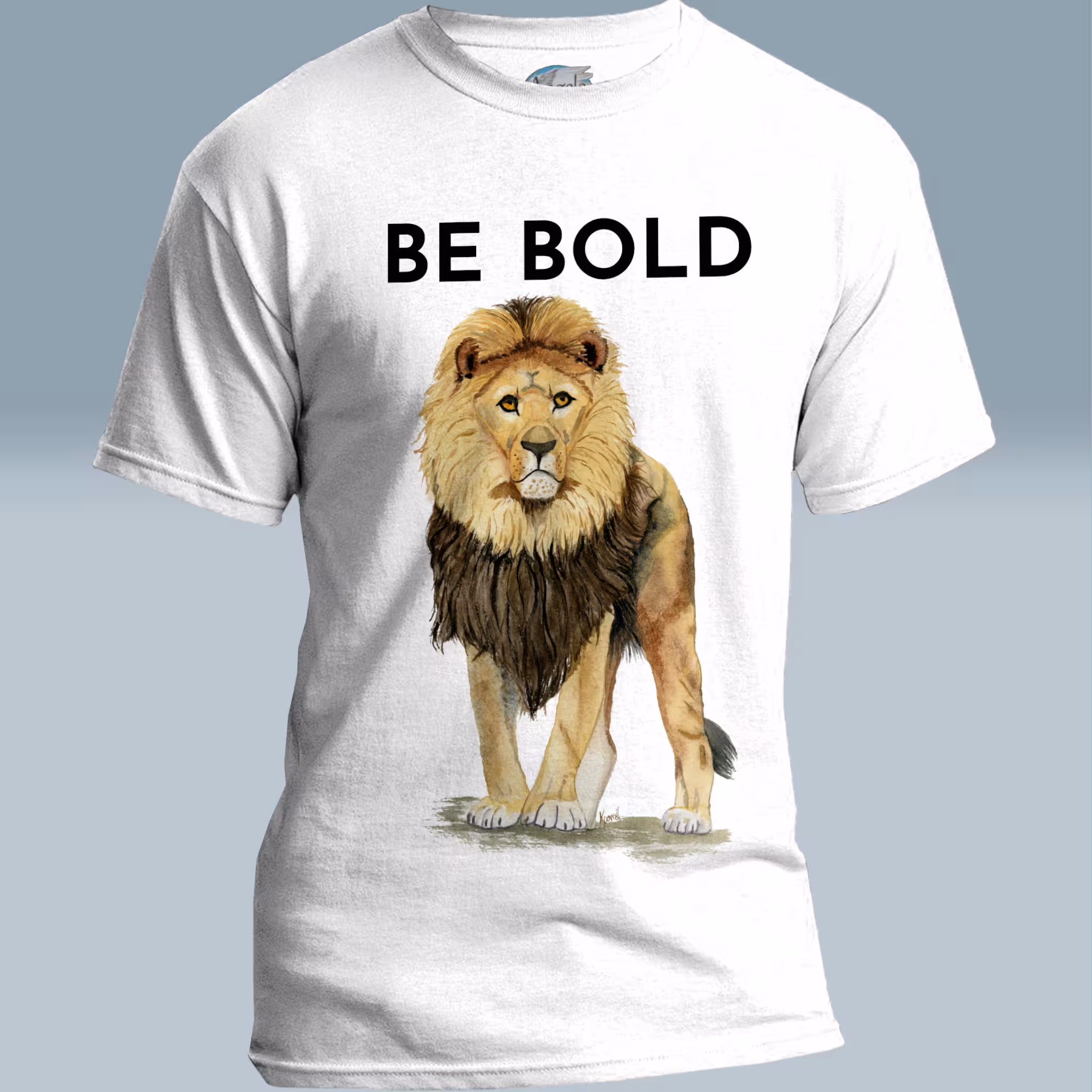 Bold Beautiful Lion Tee: Daring, Fearless, Inspiration from Proverbs