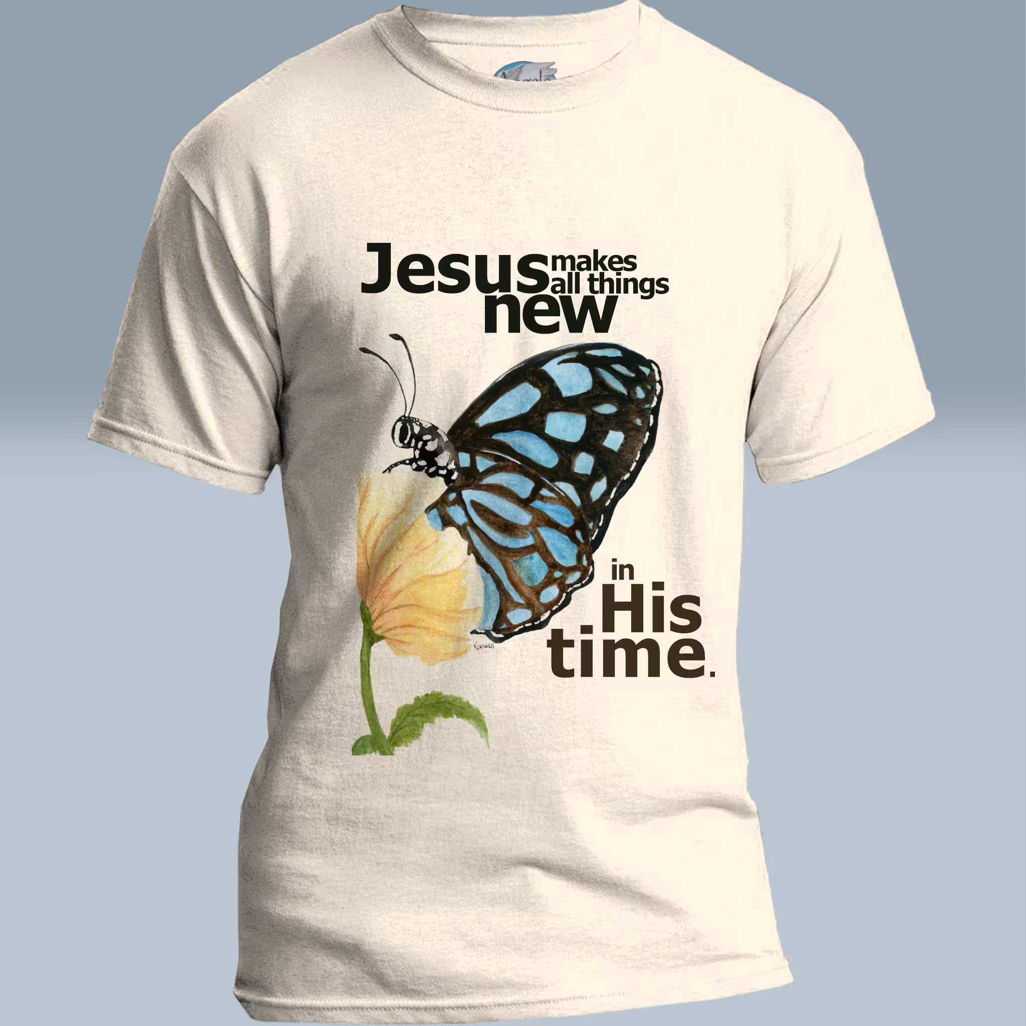 Butterfly Blossom Tee: All Things Made Remarkably New