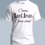 Heavenly Return Tee Devoted Prayer For Jesus Return Now White Colored Haloed Tee