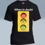 New From Doubt to Grace The Powerful steps to Better Faith Black Colored Haloed Tee