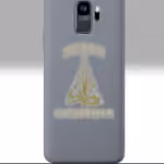 Merry & Bright Gold Christmas Tree Sticker transparent phone sticker