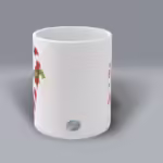 Sweet Trust Christmas Candy Cane and Holly Mug Center
