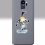 Thankful & Blessed Penguin Splash Transparent Phone Sticker