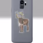 Winter Wonderland Reindeer Christmas Lights Sticker Phone Sticker