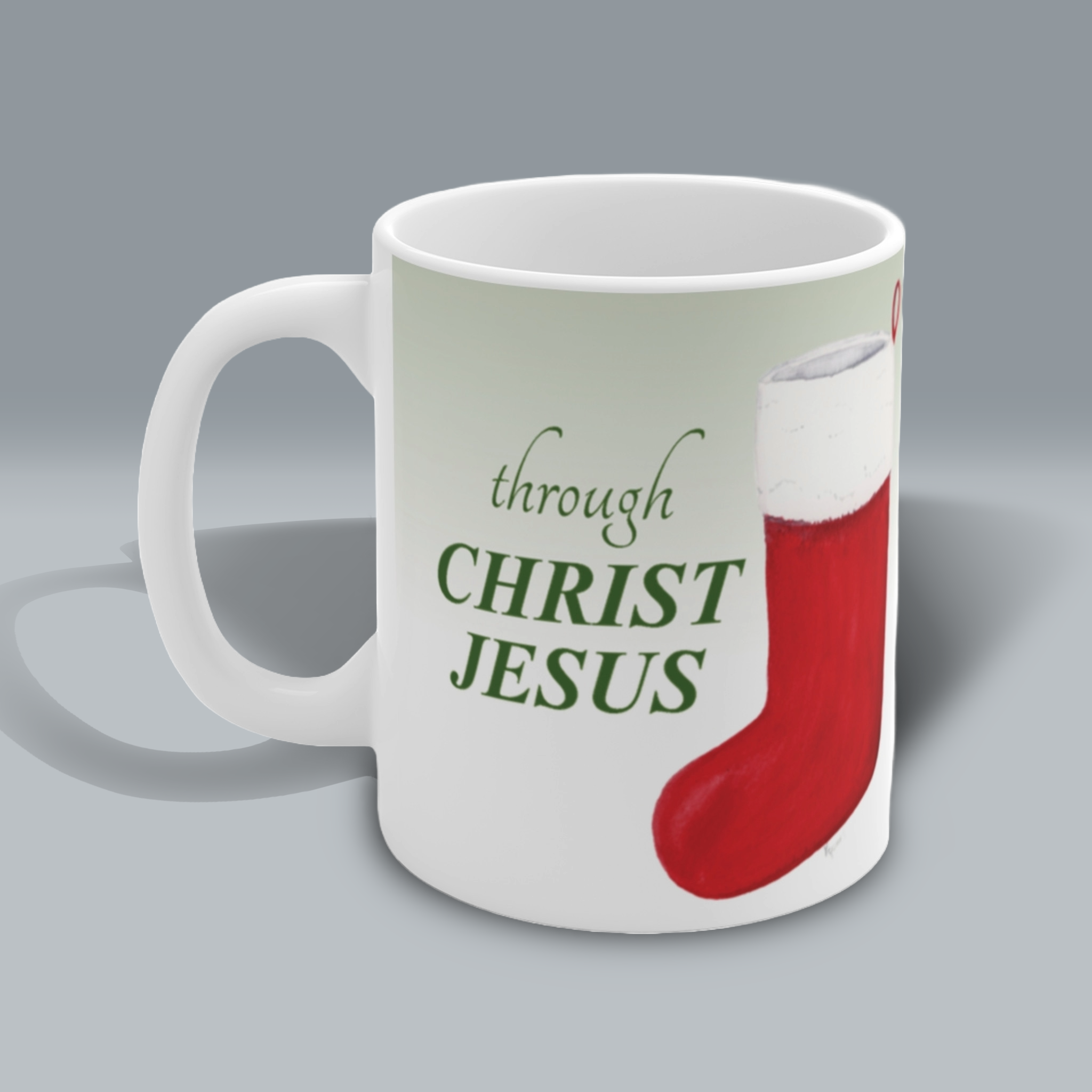 abundant gifts mug the blessings of god through jesus left