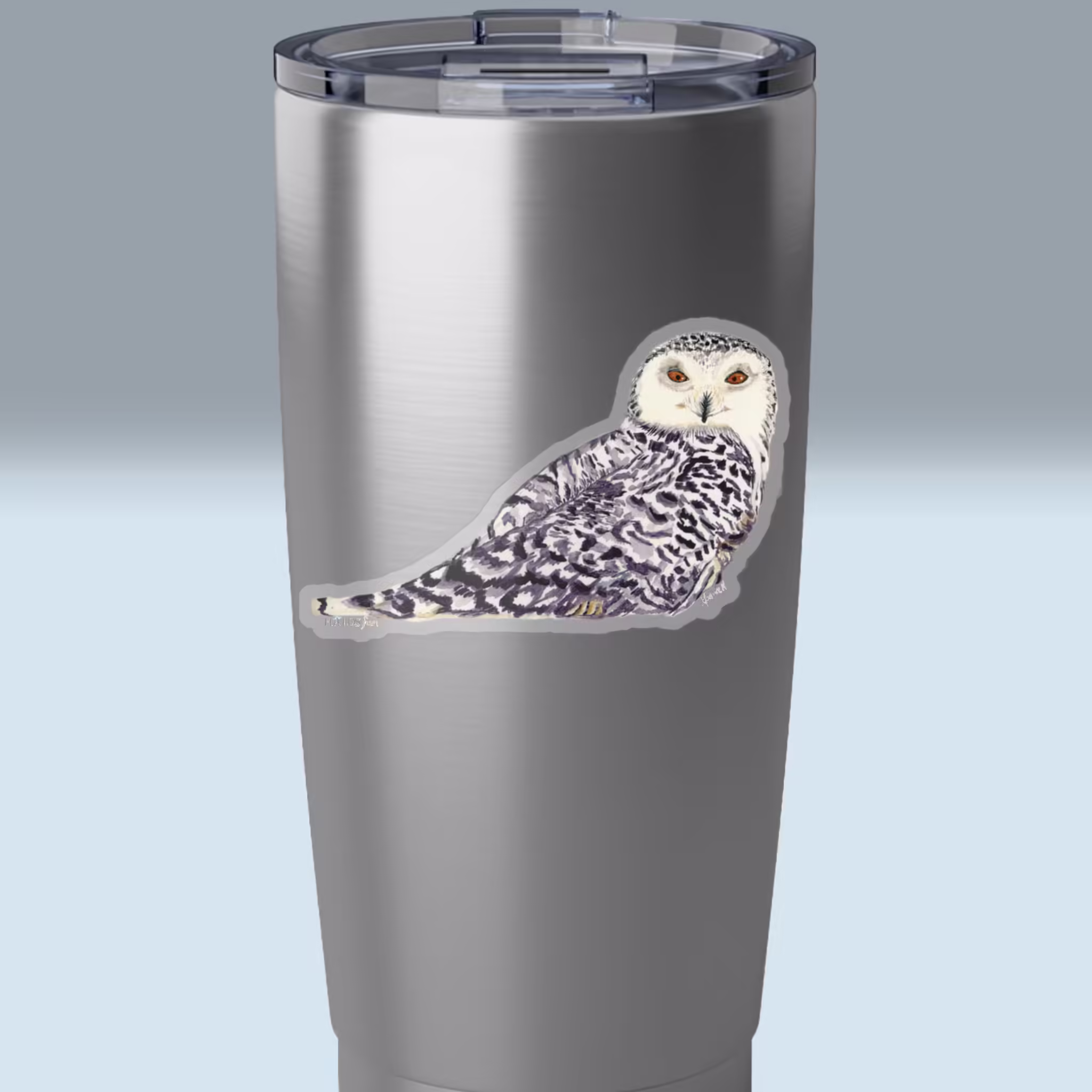 majestic-snow-owl-sticker-black-white-elegance-3x3-transparent-tumbler